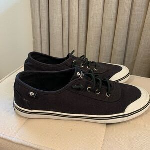 Sperry Black Canvas Women’s Shoes